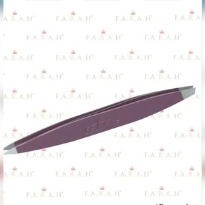 Farah Z-Tweeze Dual Ended Tweezer - purple lilac, new in package
